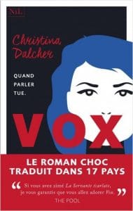 Couverture du livre Vox