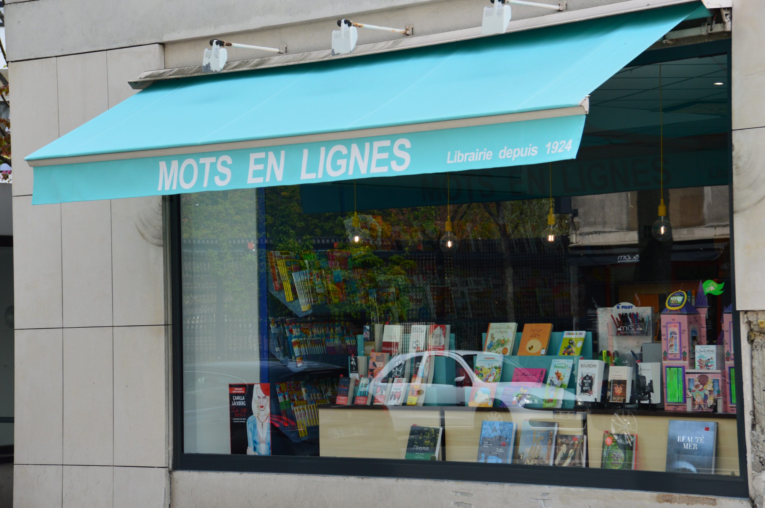 librairie mots en lignes